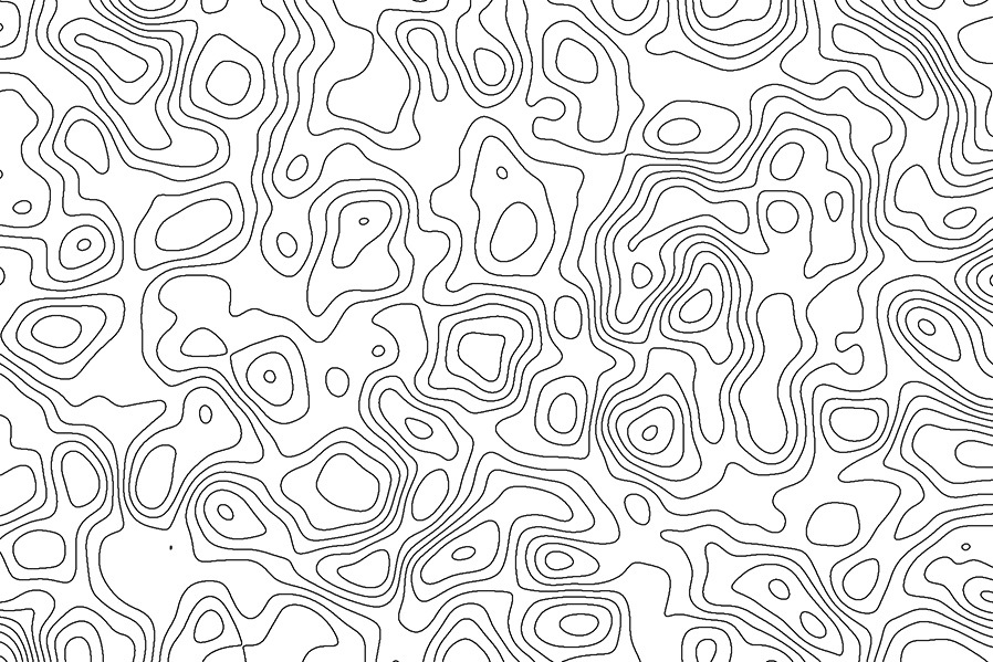 Easily Make Topographic Maps in Photoshop and Illustrator - WeGraphics