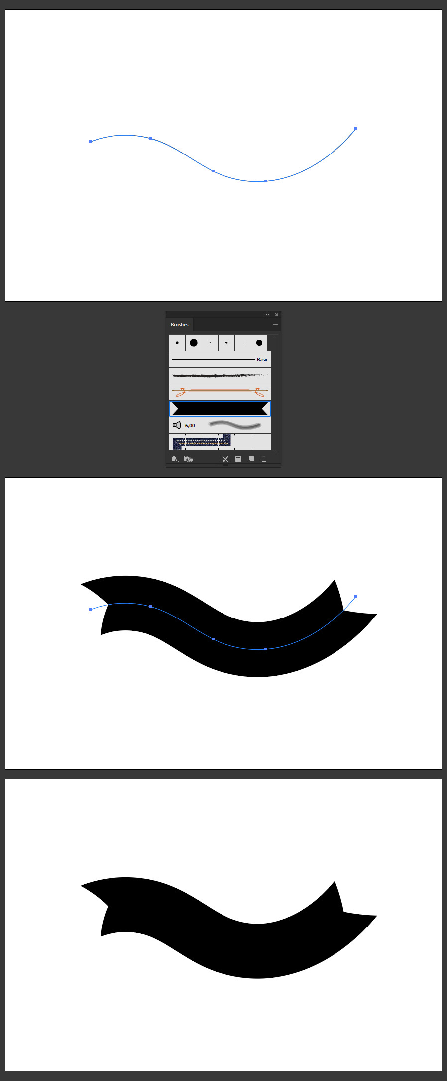 download ribbon brush illustrator