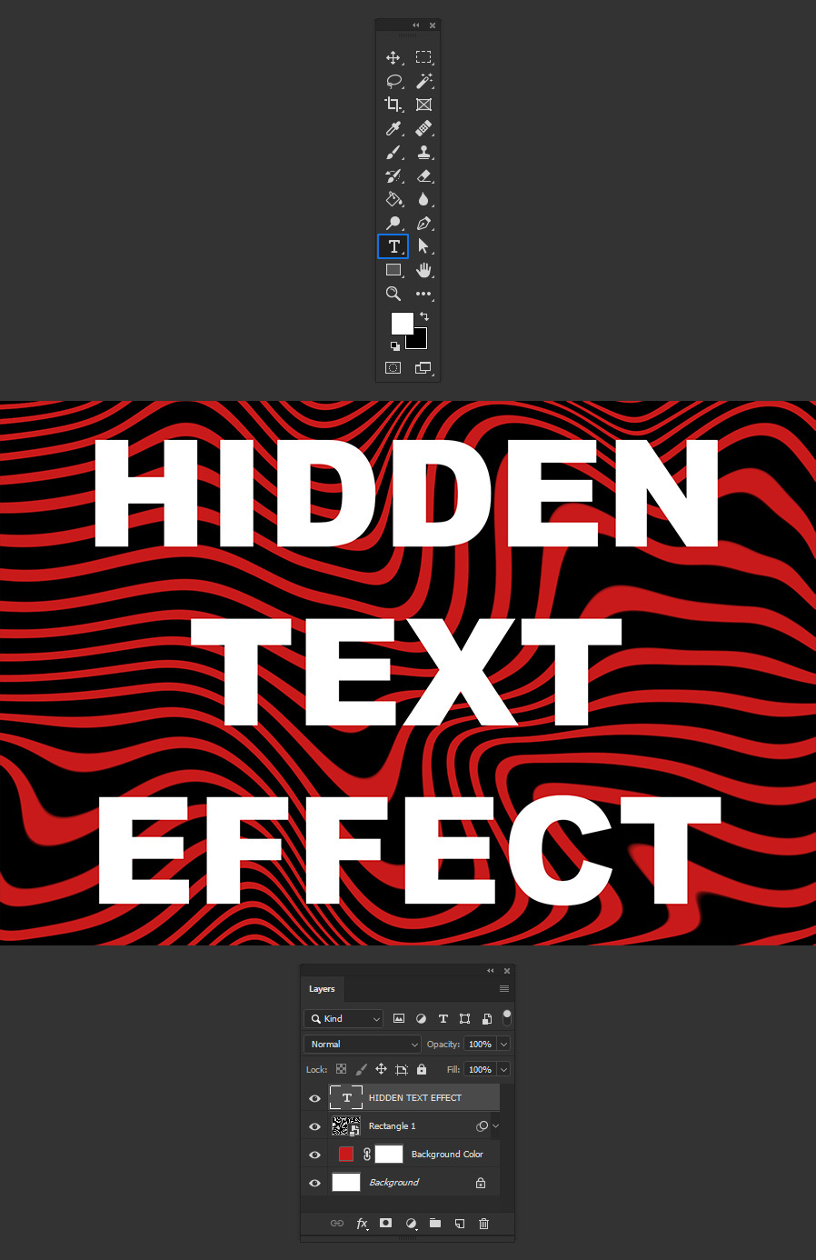 make text hidden css