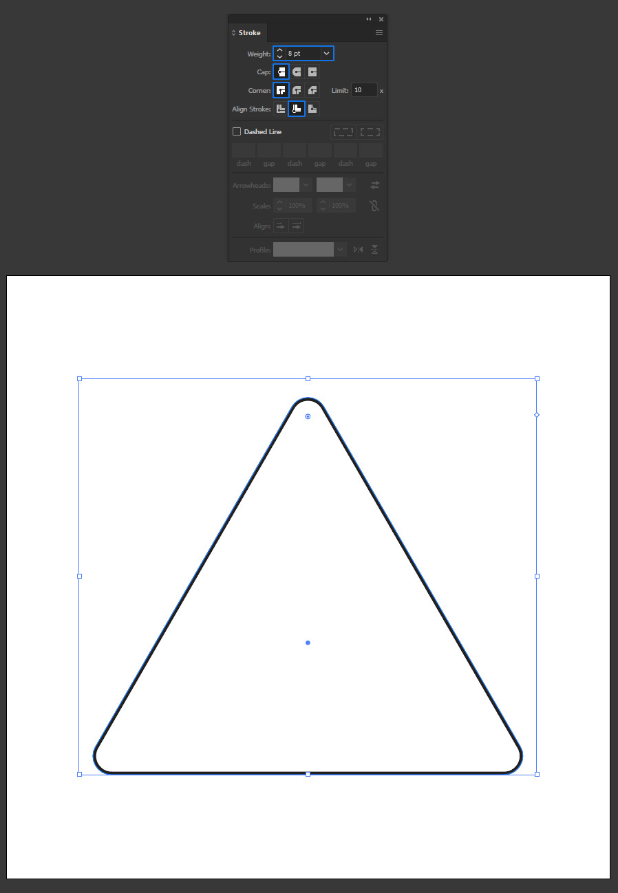 How to Make a Triangle in Illustrator