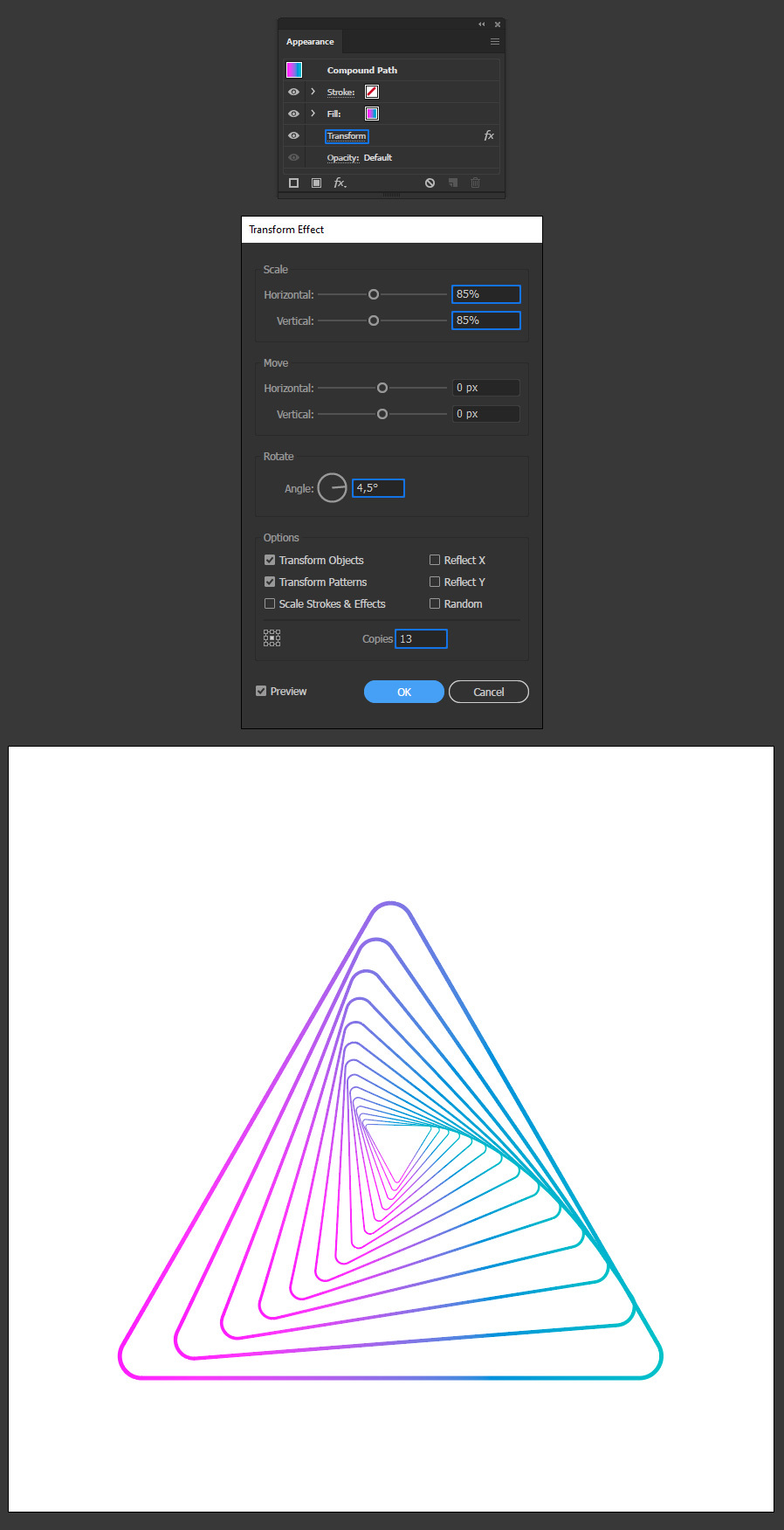 How to Make a Triangle in Illustrator