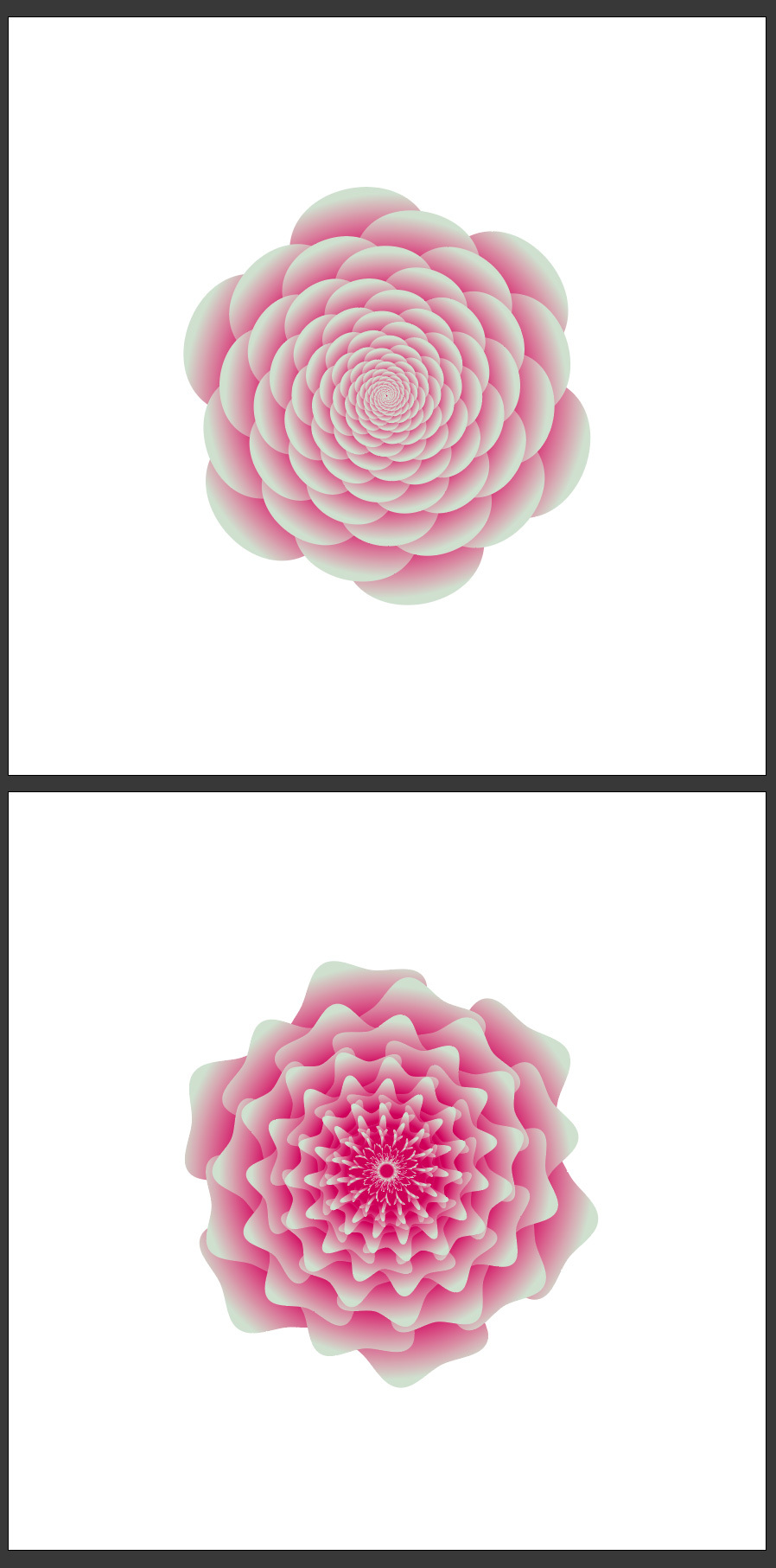 How to make floral design in illustrator 