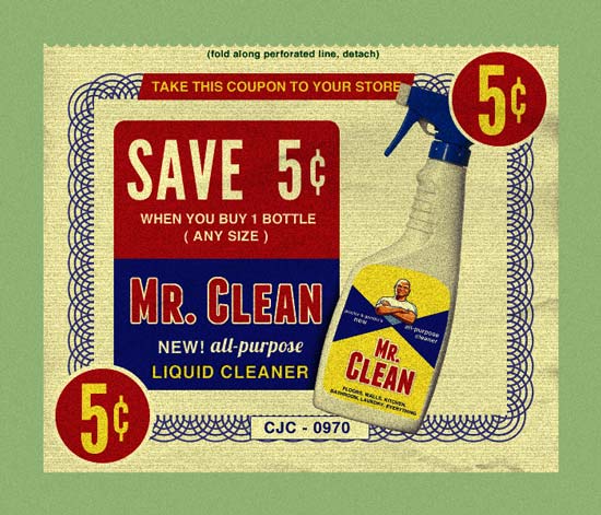 Create Vintage Coupon in Photoshop