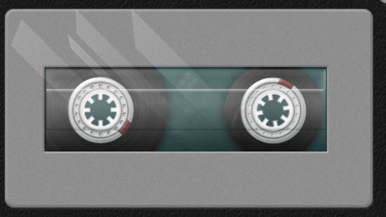 Create A Detailed Cassette Tape Icon in Photoshop