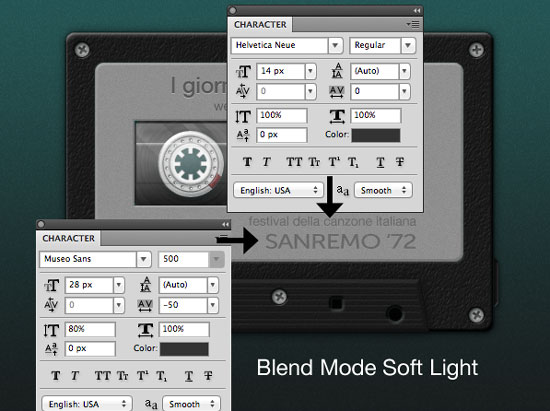 Create A Detailed Cassette Tape Icon in Photoshop