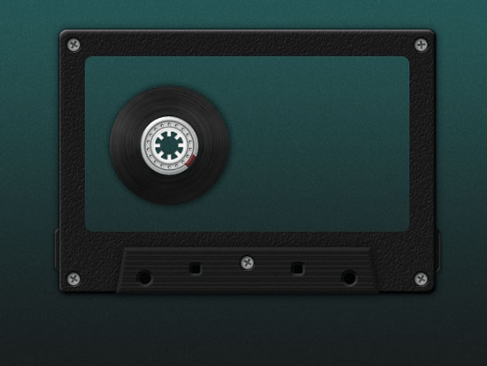 Create A Detailed Cassette Tape Icon in Photoshop