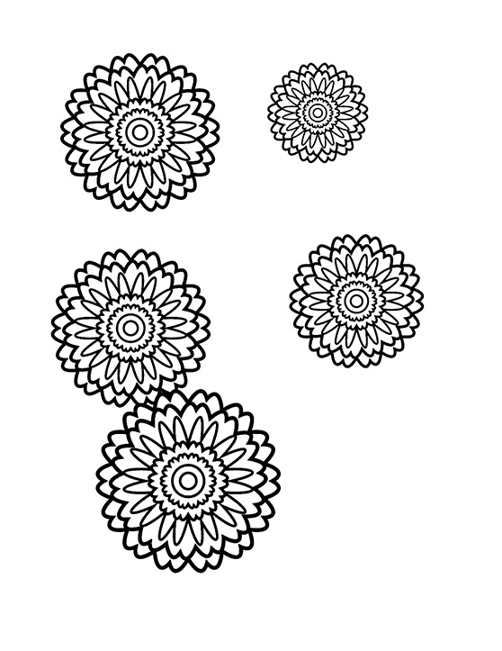 How To Create A Stress Relief Coloring Book Page In Adobe Illustrator Wegraphics