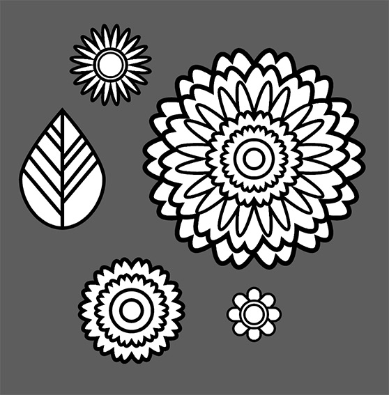 how to create a stress relief coloring book page in adobe