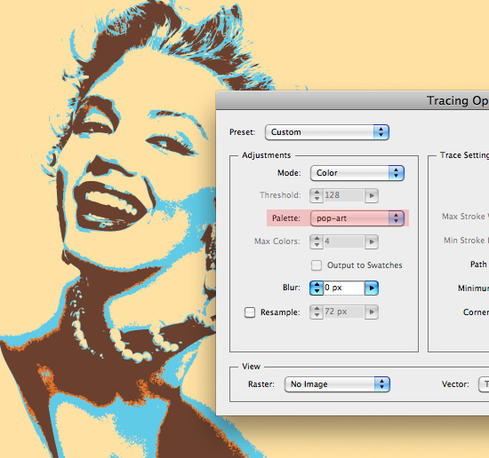 illustrator actions live trace download