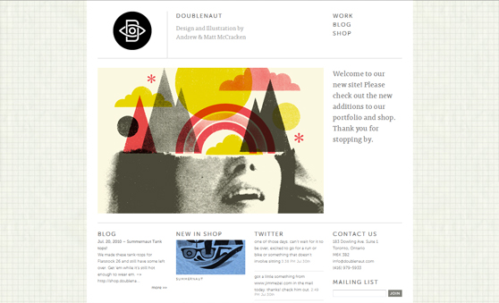 wonderful textured websites