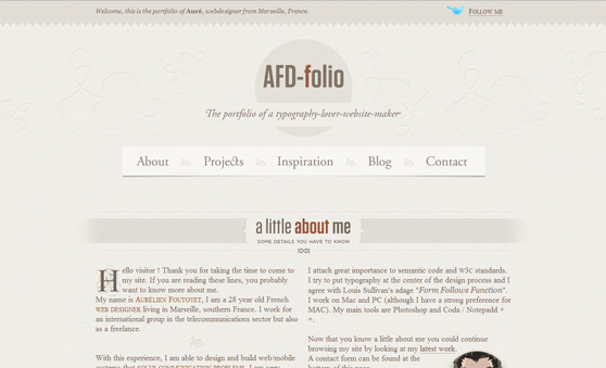 wonderful textured websites