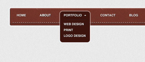 textured navigation