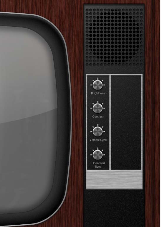 Create a Detailed Vintage TV from Scratch in Photoshop