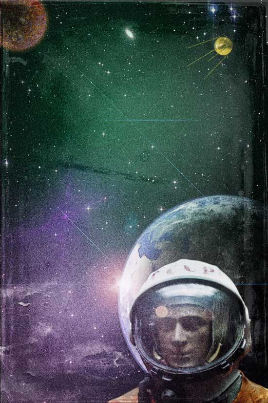 Make a Retro Space Themed Poster in Photoshop