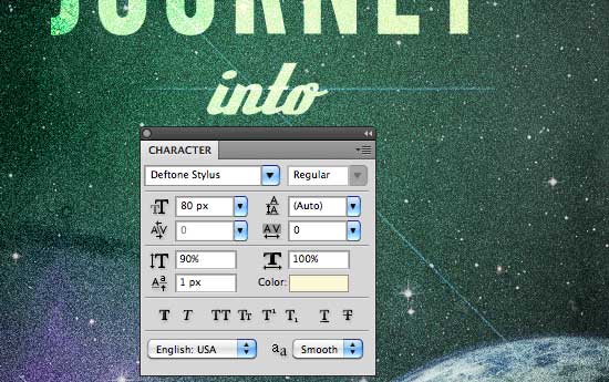 Make a Retro Space Themed Poster in Photoshop