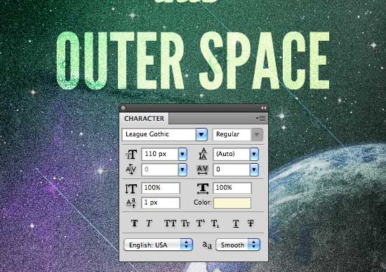 Make a Retro Space Themed Poster in Photoshop