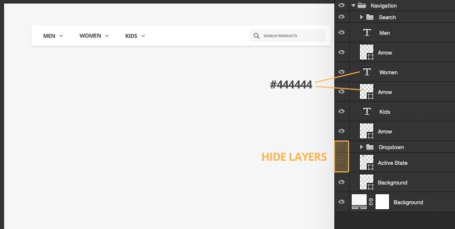 web store layout tutorial