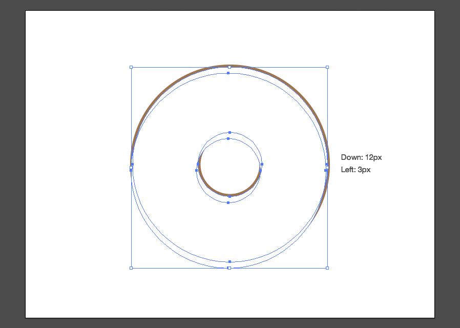 draw a donut in illustrator