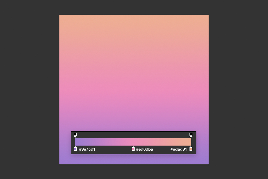 how to make an abstract geometric gradient background