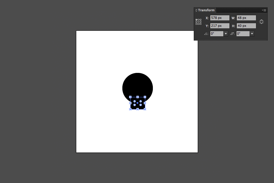 create an offset print style lightbulb icon in illustrator