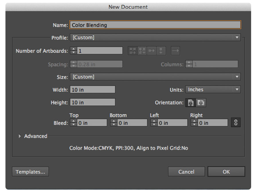 how to use adobe illustrator's blend tool