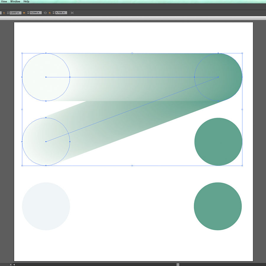 how to use adobe illustrator's blend tool