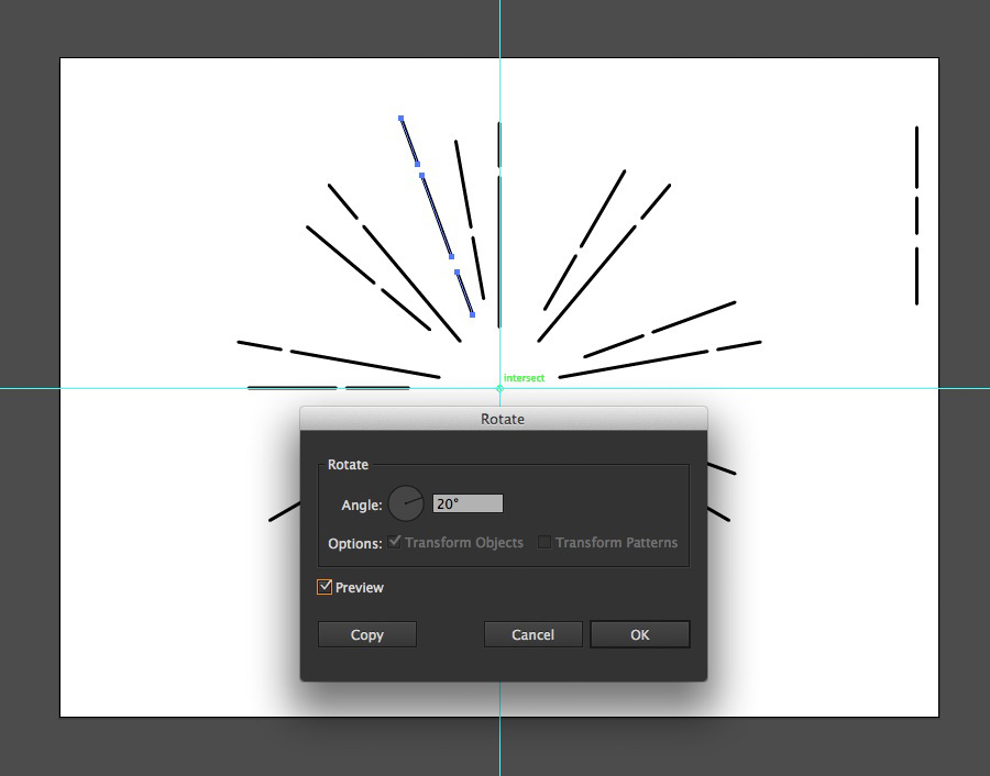 How to Create Vintage Vector Light Rays in Illustrator ??? Medialoot